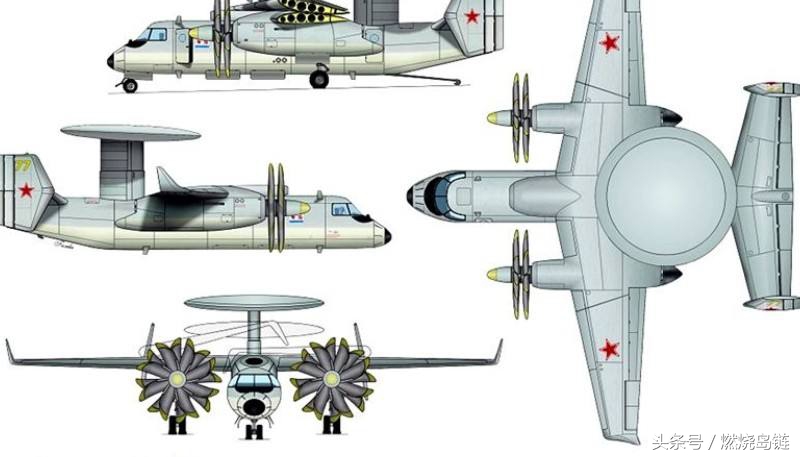 "红色鹰眼"——苏联"雅克-44"舰载预警机
