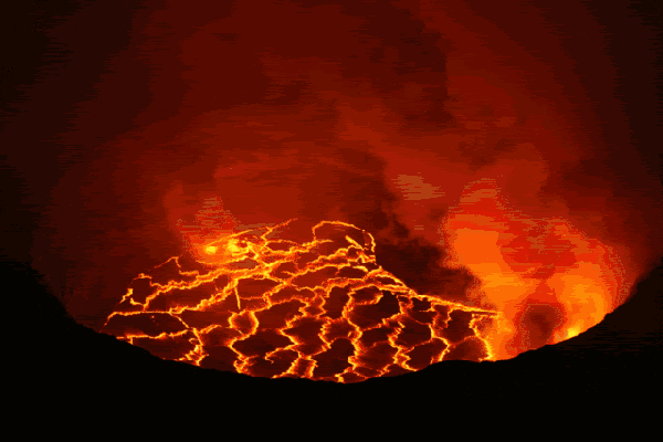 赏析| 一辈子难得一见的火山喷发动图,看的心惊肉跳!