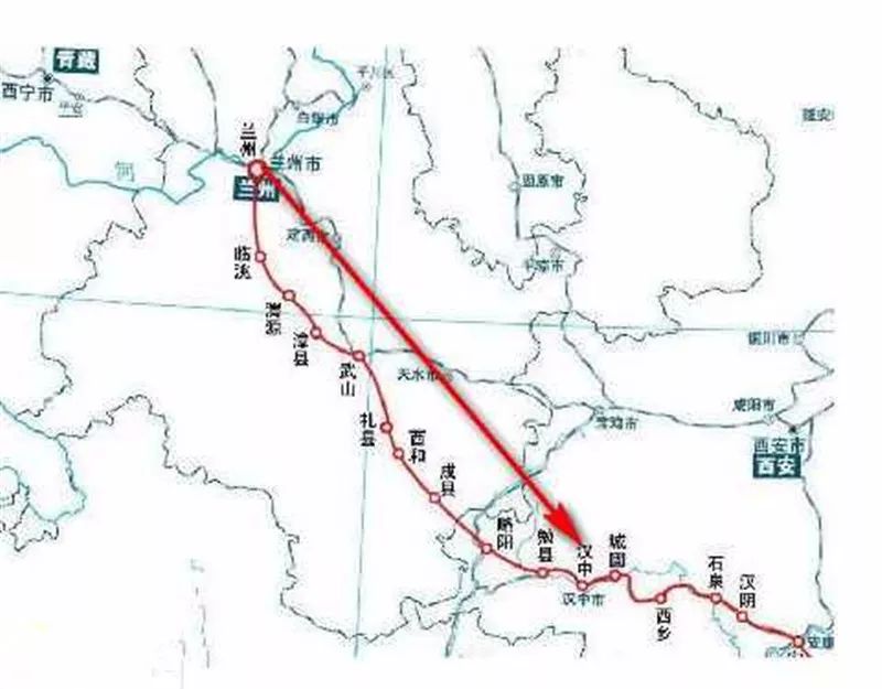 喜大普奔|兰州天水汉中三地高铁联通,400多公里途径天水一区两县!