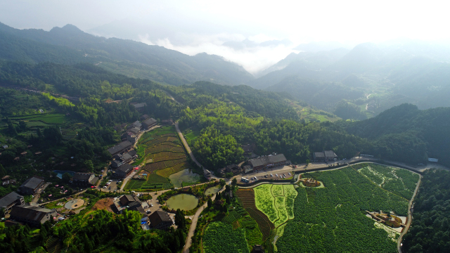 刘伯温的家乡文成县武阳村