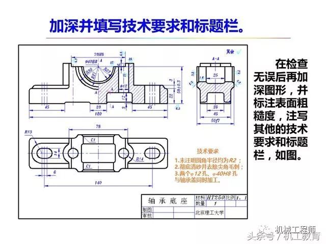 【专业积累】零件图知识大全,机械制图必知必会,收藏