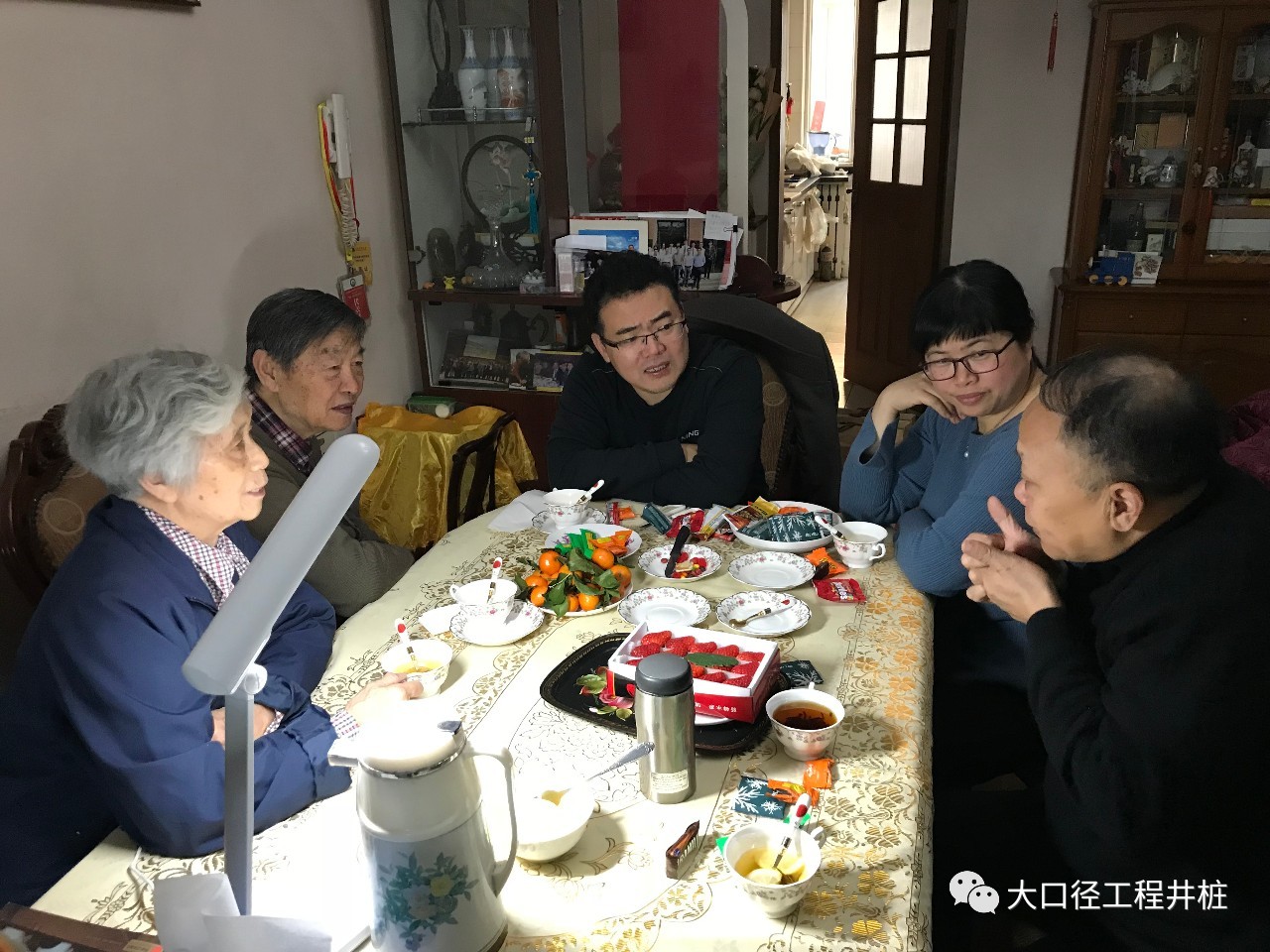 拜访协会顾问,中国工程院王思敬院士