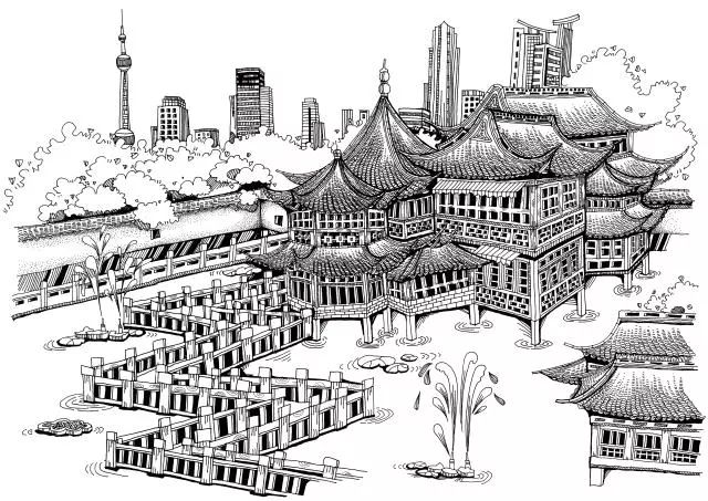 老上海人不仅喜欢城隍庙的商贾云集,更喜欢来这儿看灯!