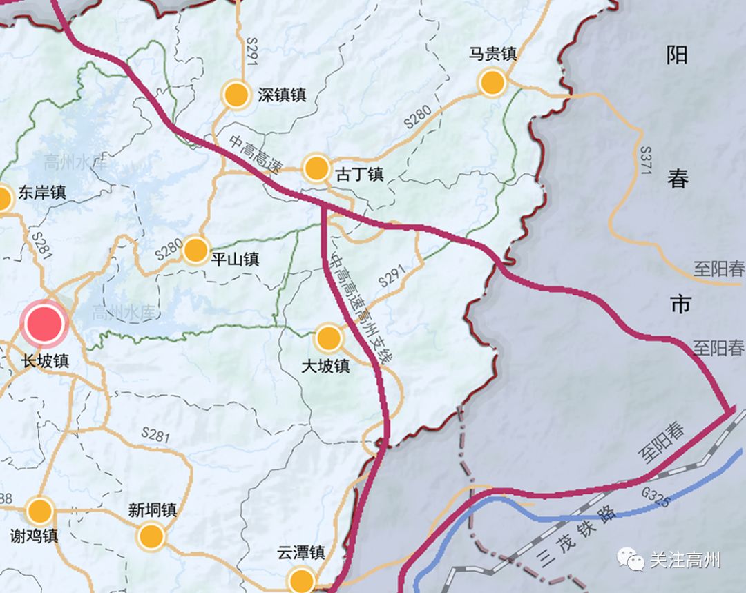 这条高速公路即将开工,便利阳春,茂名,玉林之间的交通