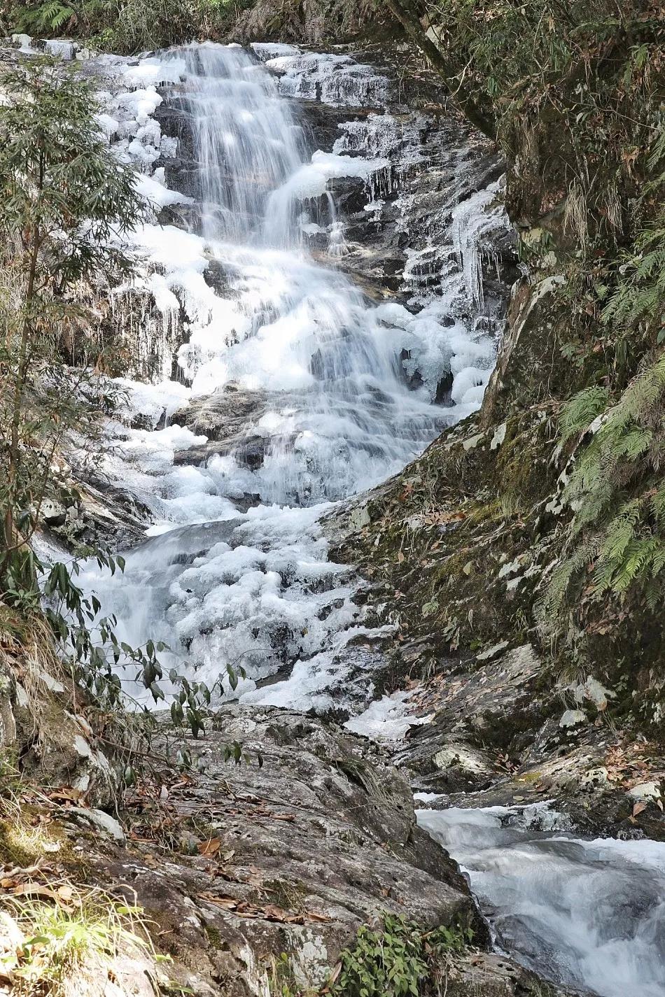 寻找庆元最美风景 百山祖冰瀑奇观