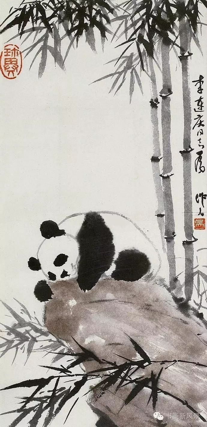 吴作人(1908-1997),曾任中央美术学院院长,中国美术家协会主席等职.