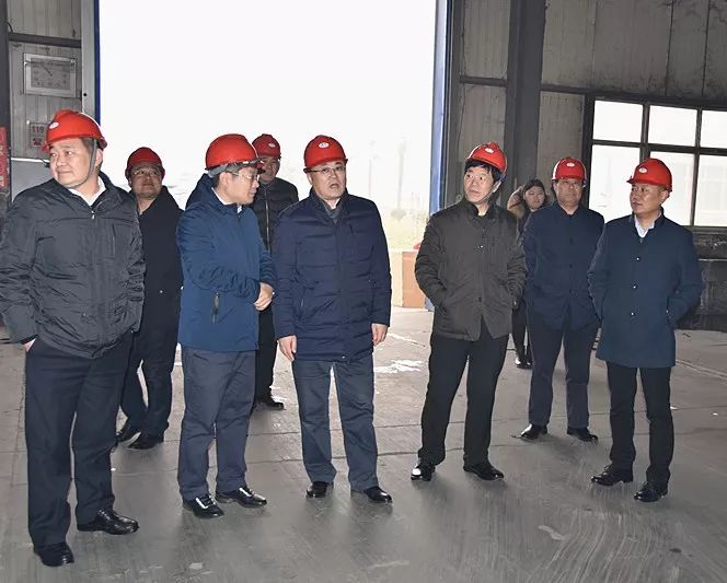 中国六冶公司党委书记马宁一行到大周产业集聚区参观考察