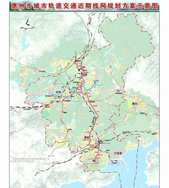 刚刚发布:惠州至惠阳地铁1号线重大调整!上杨村将可能