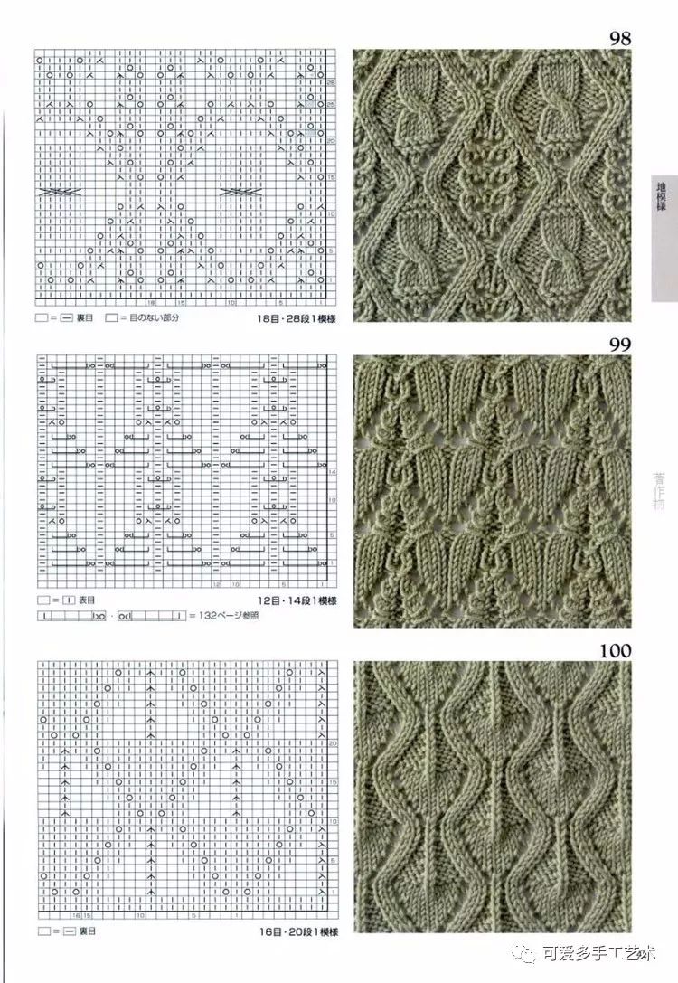 独一无二的编织花样又怎么少得了 100多种花样图解 学起来织什么都