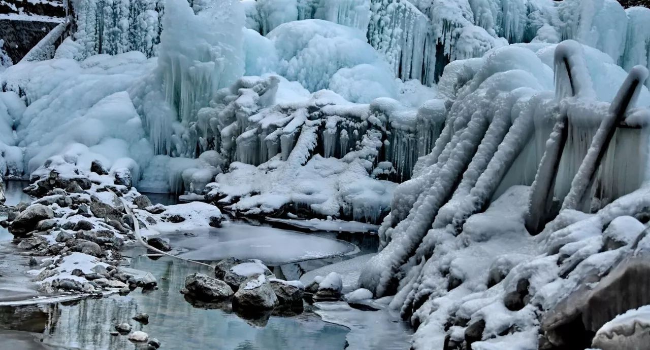 宁夏这些冬日奇景只有在冰天雪地里才能看到