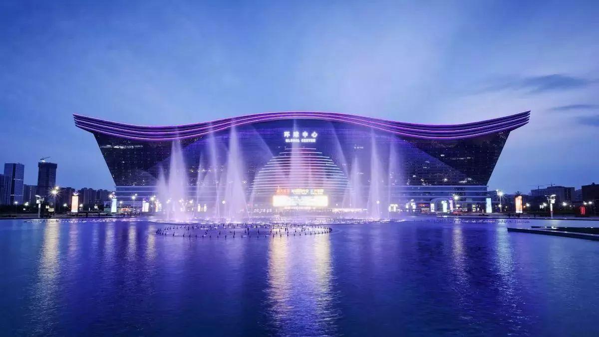 环球中心 成都新会展中心 锦城公园 神仙树公园
