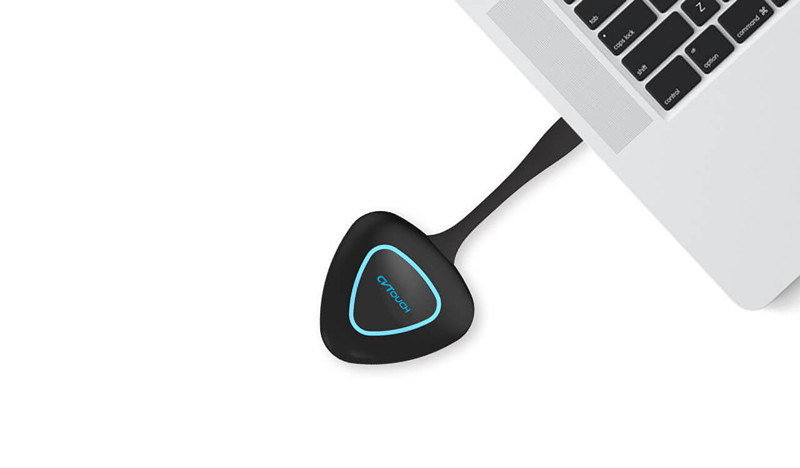 MAXHUB的无线投屏功能不单卖,德恪USB一键无线传屏可以