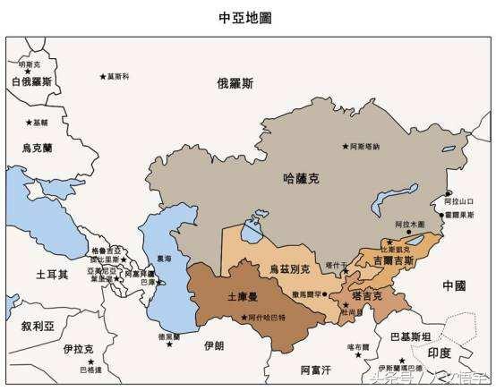 中亚斯坦五国gdp_中亚五斯坦,为何只有这个国家没有加入一带一路(2)