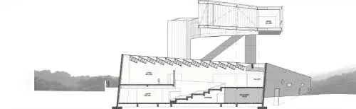 技术图纸: 银川当代美术馆 建筑师:张迪 地点:银川 室内实景: 总平面