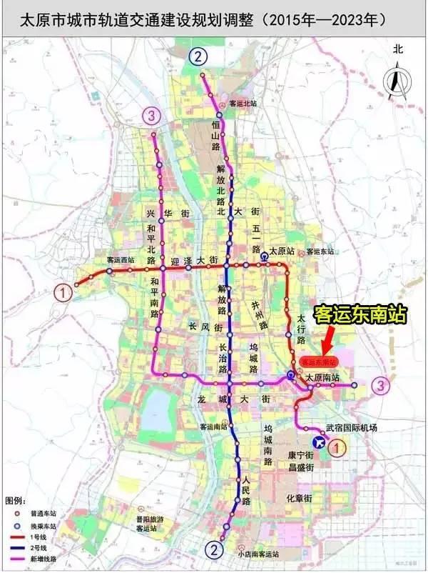 太原汽车客运东南站开建!把高铁,地铁,公交,客运串起来