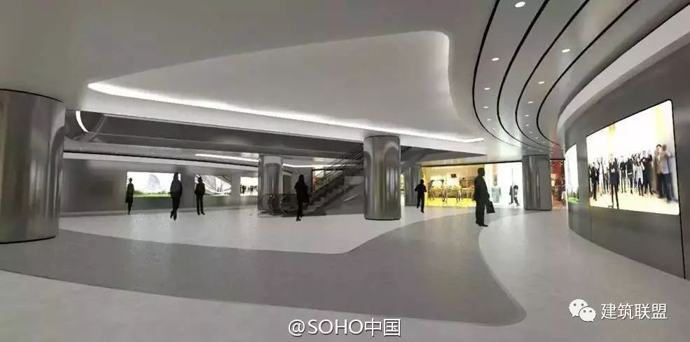 世界最高中庭的北京丽泽soho(扎哈作品)