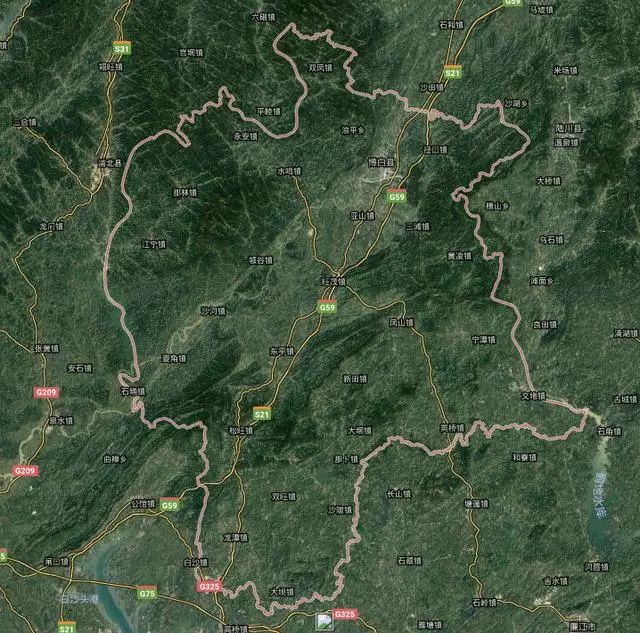 卫星图说广西十强县,玉林地区就占了三个!