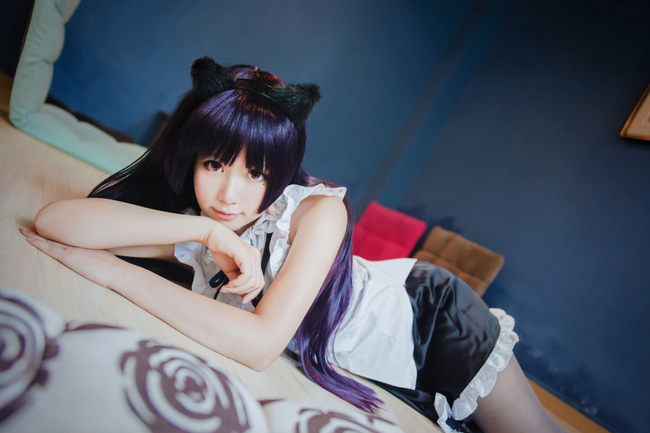 《我的妹妹哪有这么可爱》黑猫cosplay