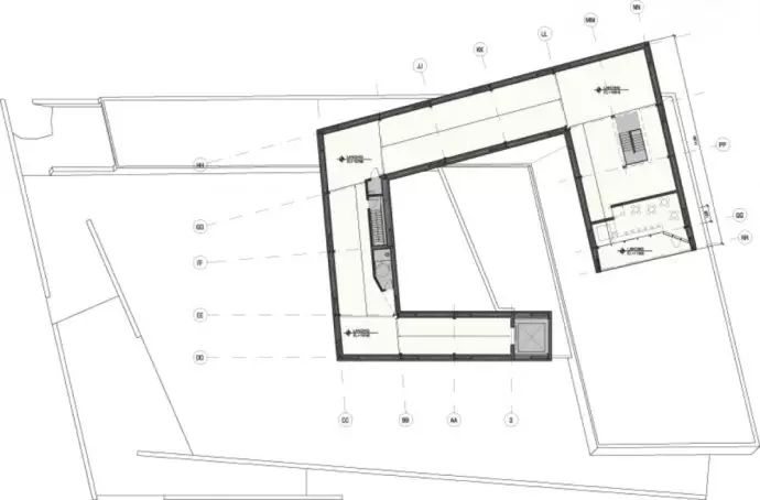 建筑师:张迪 地点:银川 室内实景: 总平面图: 知 美术馆 建筑师