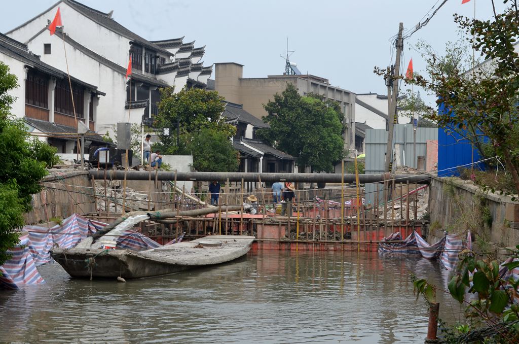 纪实丨黎里重建鼎新桥,登瀛桥