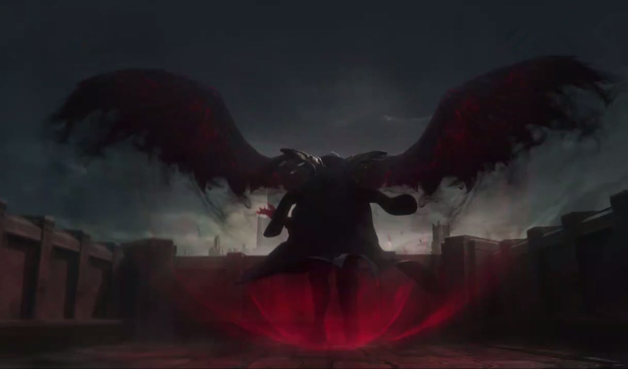 新版乌鸦正式曝光,恶魔翅膀,鲜血环绕,玩家称太炫酷!