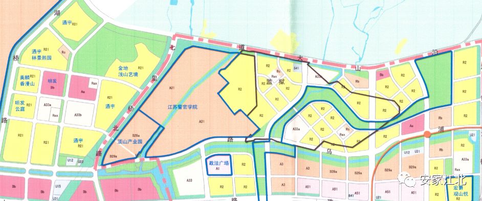 江北核心区重大项目搬迁,规划图!这个板块有大动作