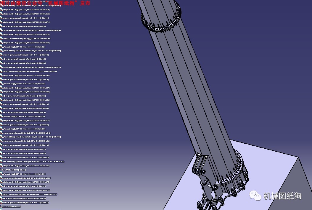 【工程机械】wind turbine风力发电机组3d模型图纸