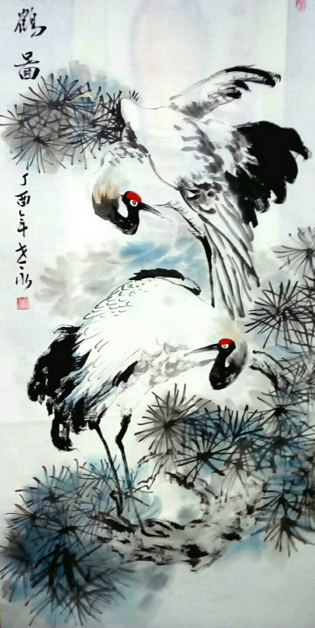 当代著名画家谢世永国画作品欣赏