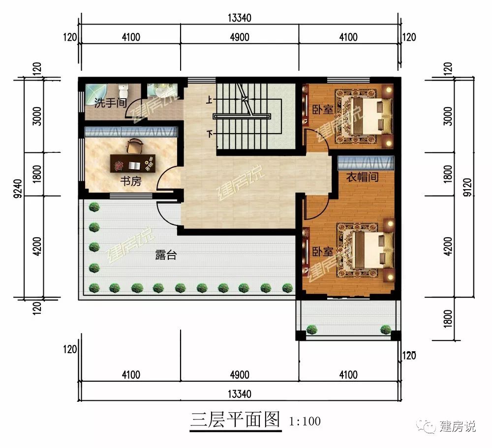 农村建别墅厨房应该这么做,才能干湿分离,还可以做火灶