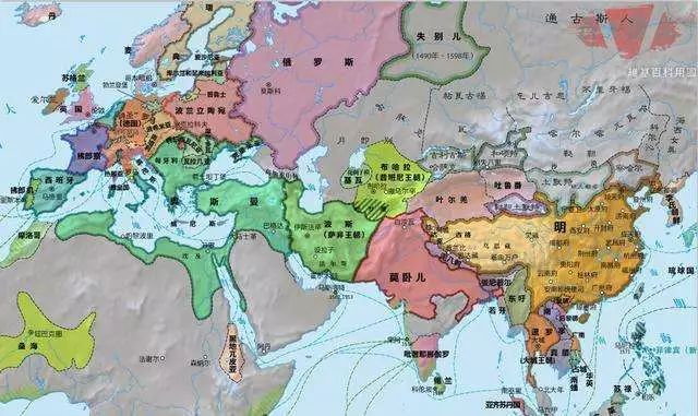 西欧扩张前的印度,中东原来如此发达,超越中国和欧洲!图片