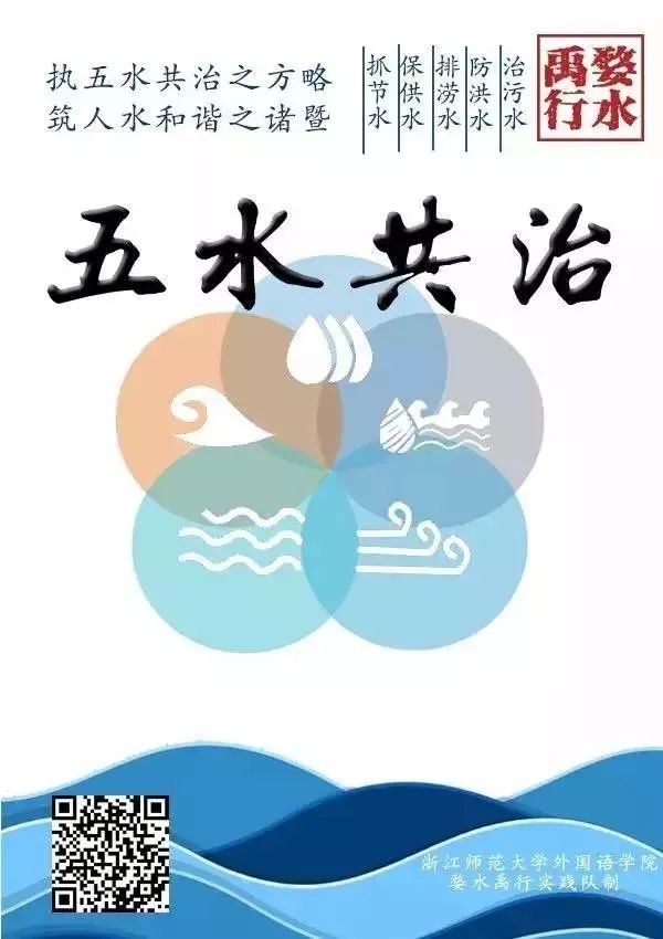 青春榜样"婺水禹行"实践队:外院学子助力"五水共治,青春力量碰撞