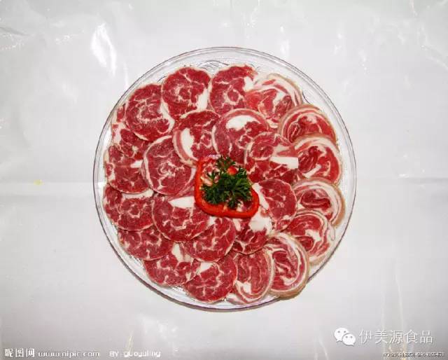 不一定见过和吃过的火锅羊肉,牛肉摆盘集锦,吃货们猛戳查看!