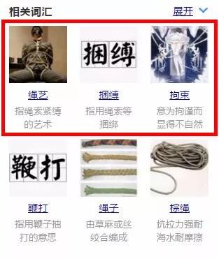 百度搜索的相关词汇简直有毒