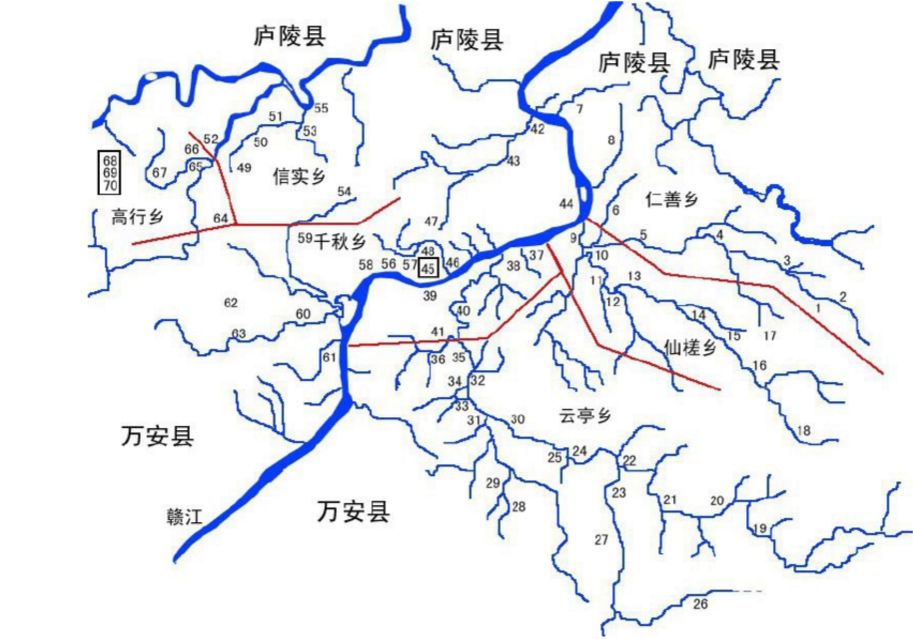 泰和县桥头镇地图图片