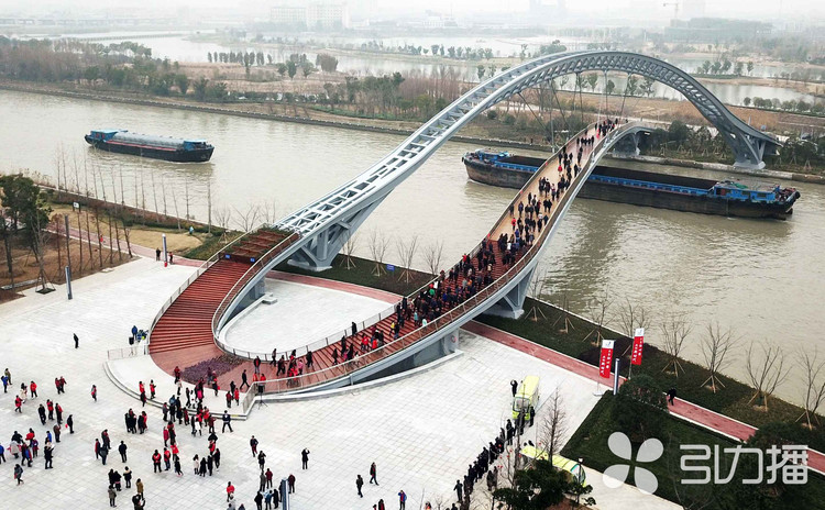 苏州这座高颜值景观桥启用!串起吴中运河风光带