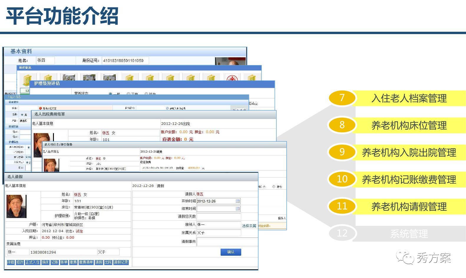 智慧养老:养老综合服务管理系统整体方案