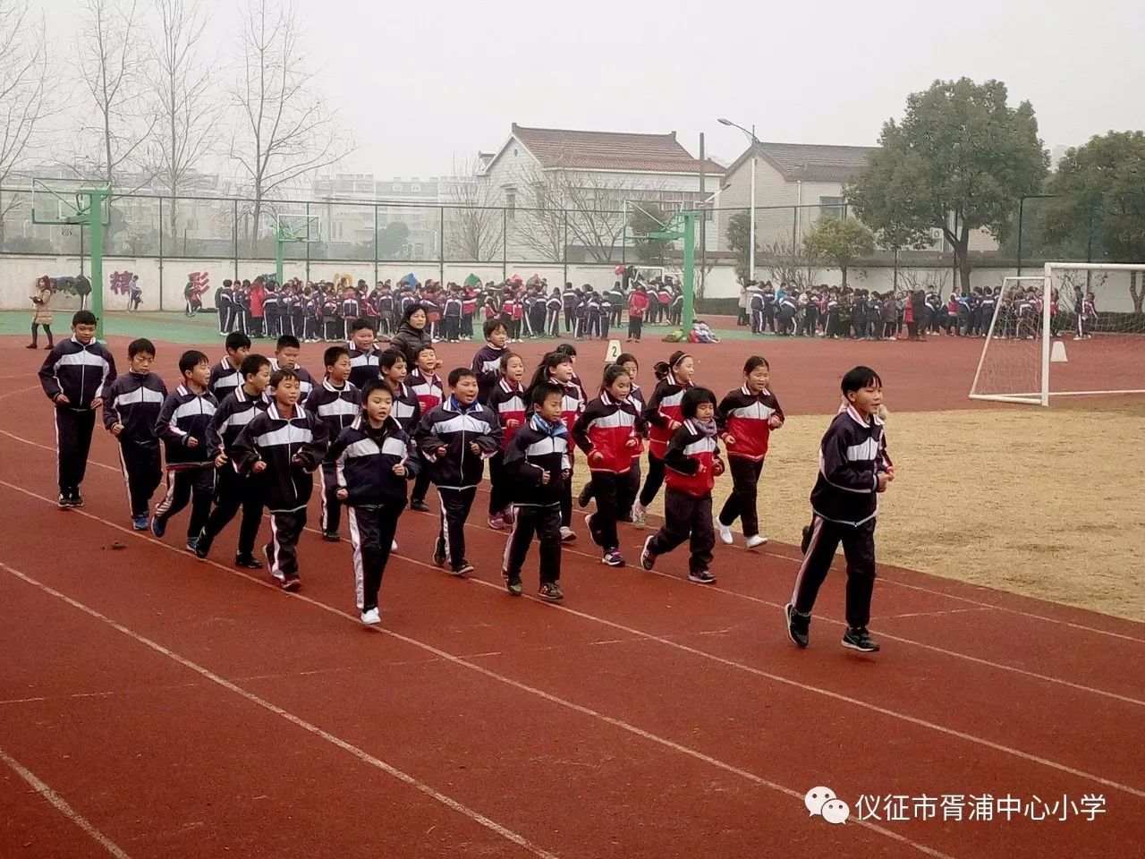 胥浦小学阳光跑操跑出精彩