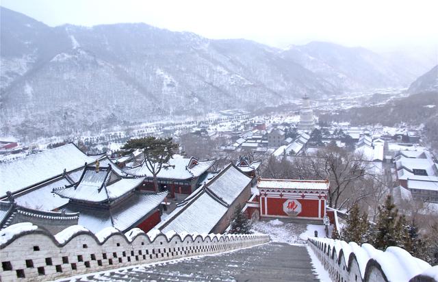 送你一场来自佛国五台山的雪