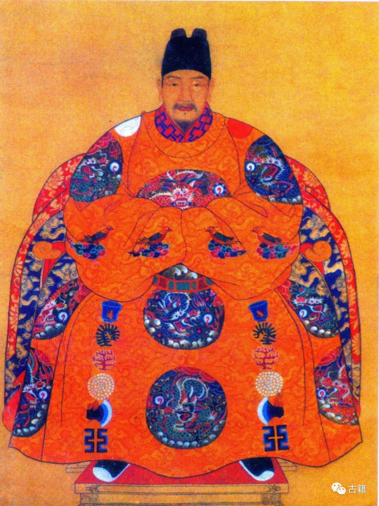 明朝和清朝历代皇帝画像,谁最有帝王之相?图片