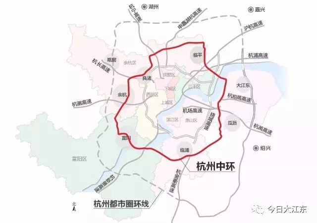 生活 正文  在杭州绕城高速(一绕)和杭州都市圈环线(二绕)中间,杭州又