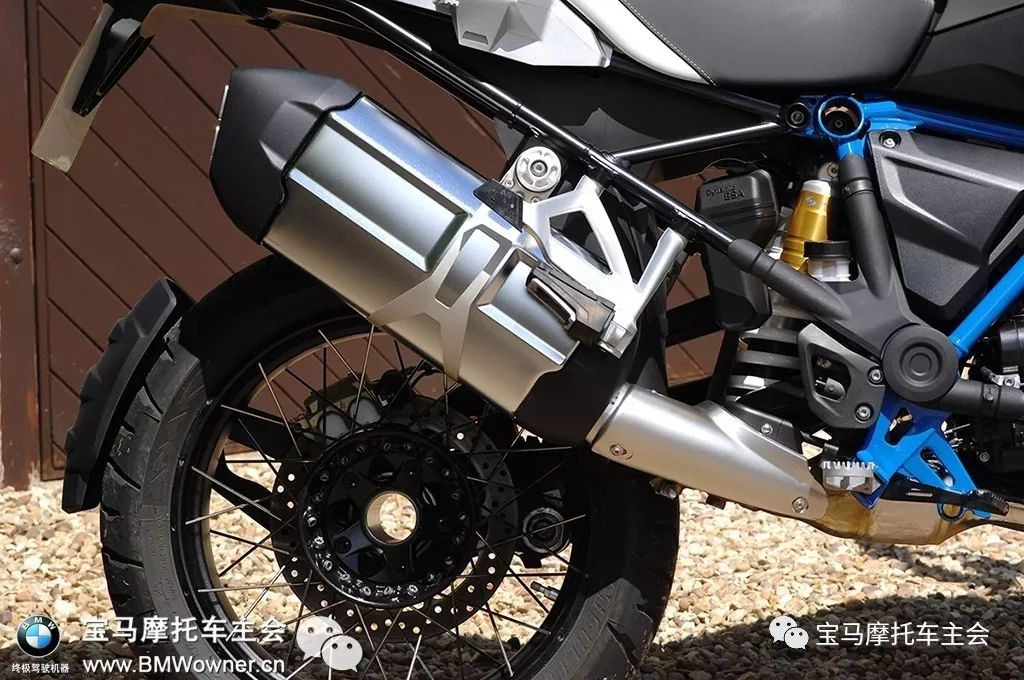 2018 r1200gs 换装天蝎钛合金排气