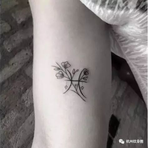 tattoo纹身素材双鱼座pisces