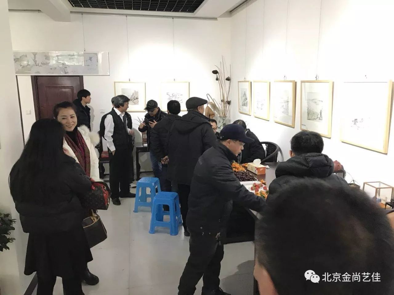 金尚艺讯格物致知赵立国中国画小品展元月20日在河北迁安隆重揭幕