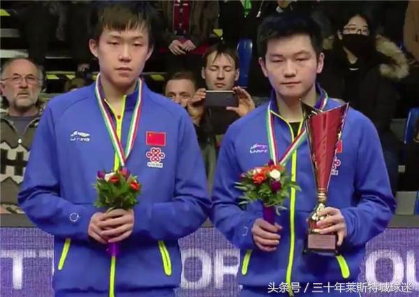吴敬平却宣布了另外一件好消息"祝贺大头(王楚钦)第一次打进国际乒联