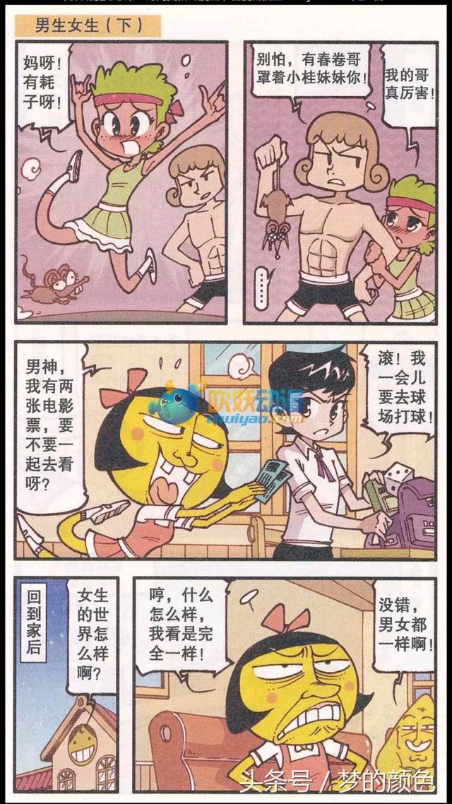 星太奇:奋豆变成了女的,高茜变成了男的,那会怎样