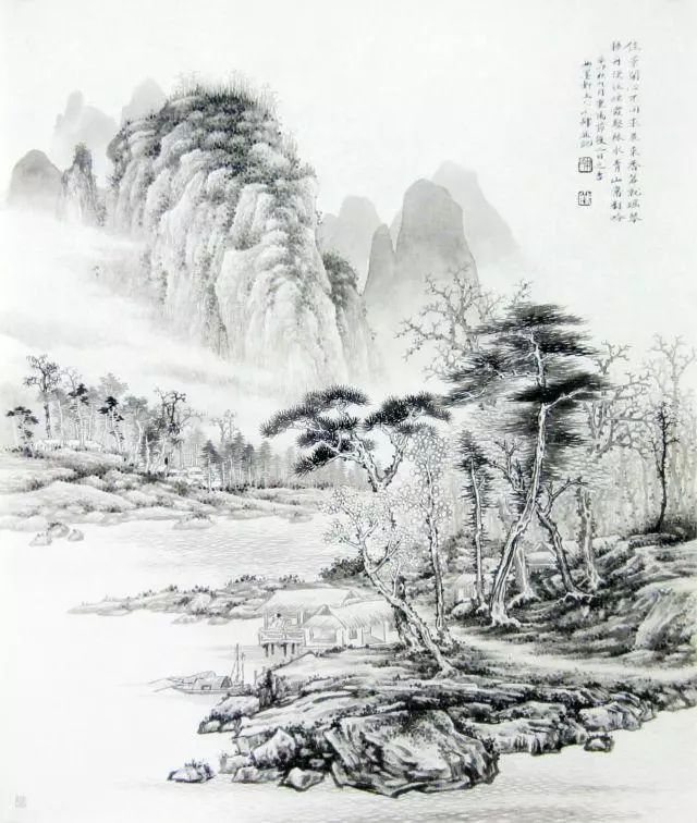 国画山水画构图浅说