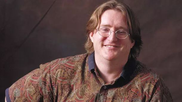 gaming industry faces: gabe newell