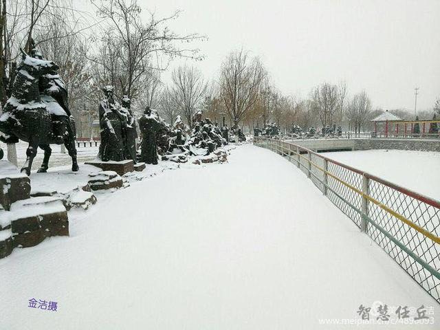 任丘下雪啦大寒节气腊月初六一场雪如期而至