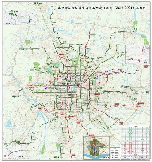 咱们密云家门口终于有地铁站啦!北京2021年地铁规划全图公布!