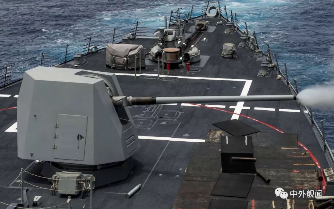 美国海军下单1.7亿美元升级mk45舰炮
